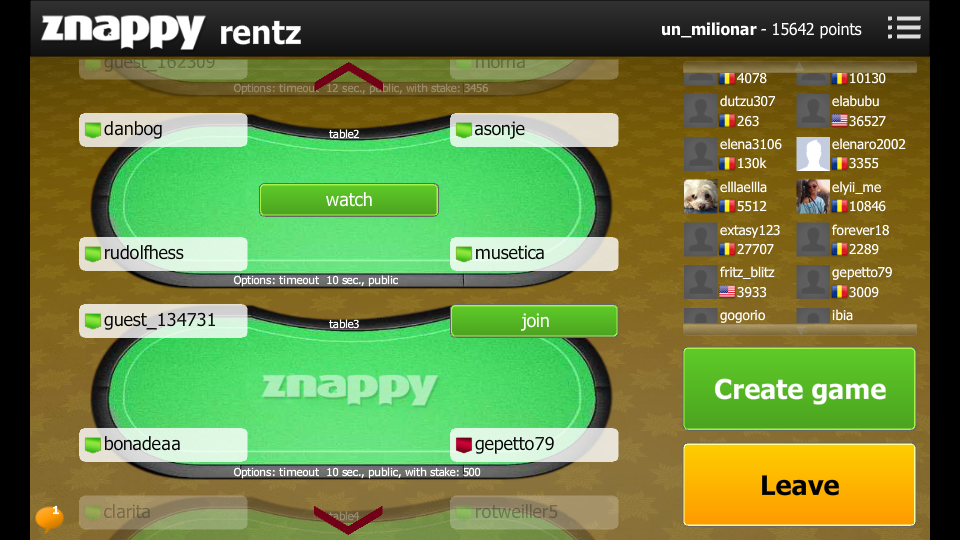 Rentz Znappy Screenshot3