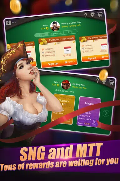 Tencent Poker-Texas Hold'em Screenshot3