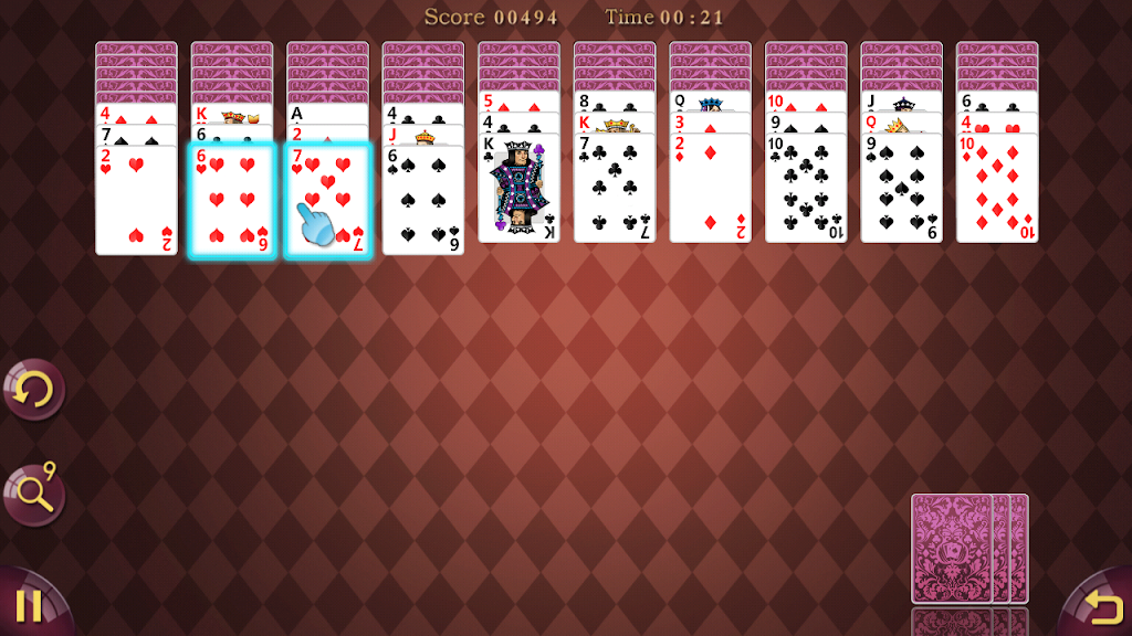 Spider Solitaire TriPeaks Screenshot2