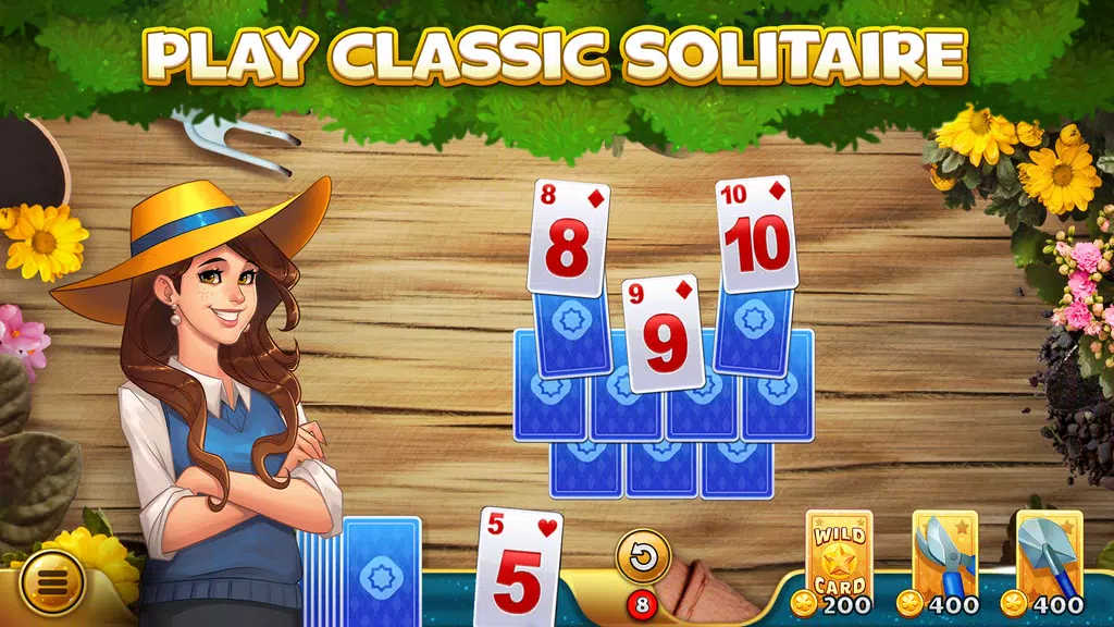 Solitales: Garden & Solitaire Screenshot1