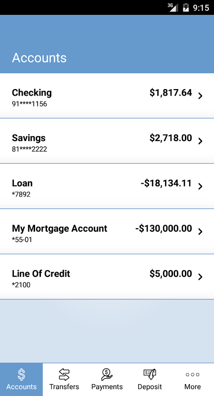 The State Bank Mobile Banking Screenshot3