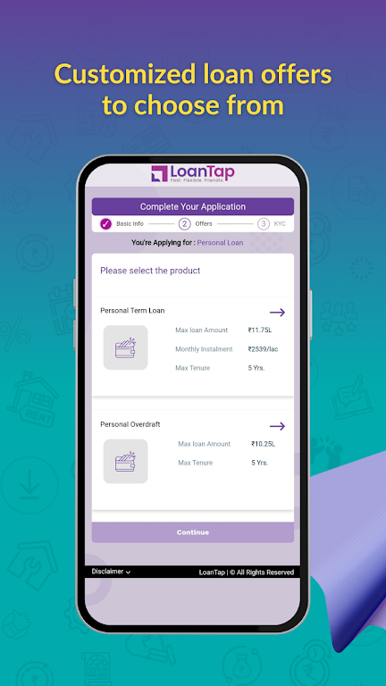 LoanTap: Instant Personal Loan Screenshot3