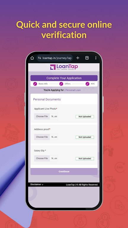 LoanTap: Instant Personal Loan Screenshot4