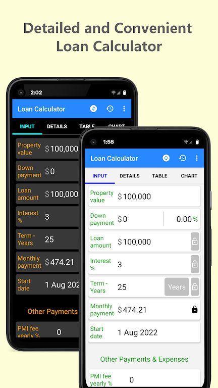 Mortgage Loan AJ Calculator Screenshot2