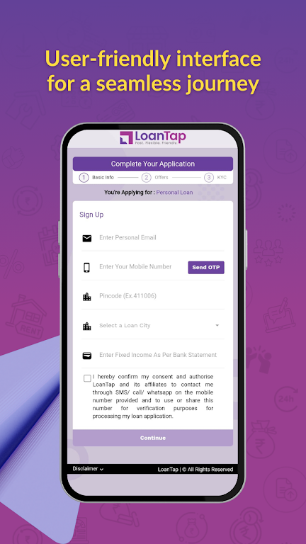 LoanTap: Instant Personal Loan Screenshot2