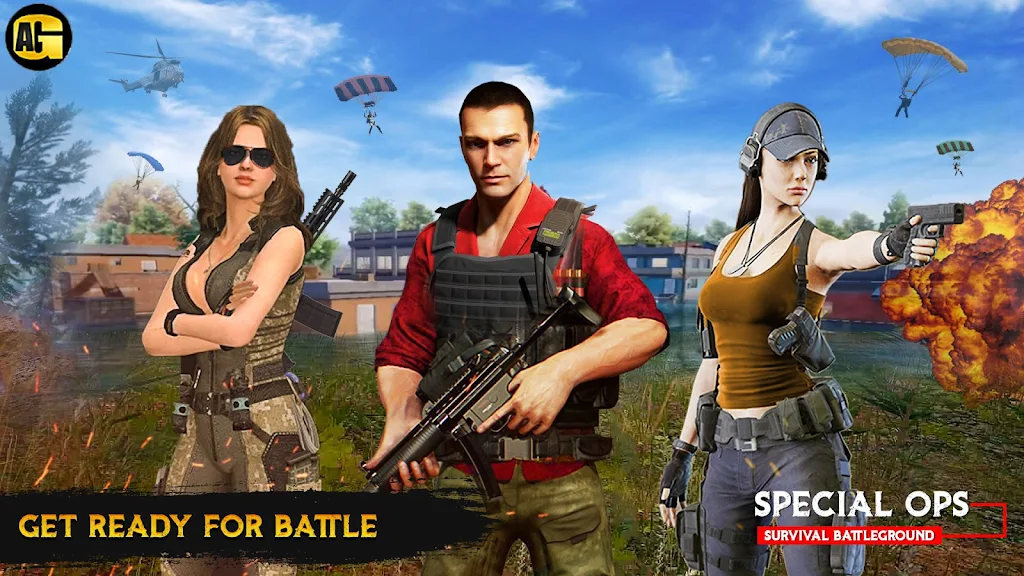 Special Ops FPS Survival Battleground Free-fire Screenshot1