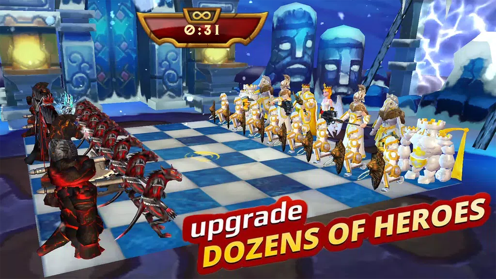 Warfare Chess 2 : Online PvP Chess Battle 3D Screenshot2