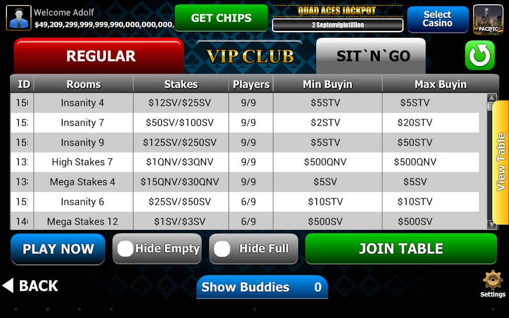 The Poker Club Screenshot3