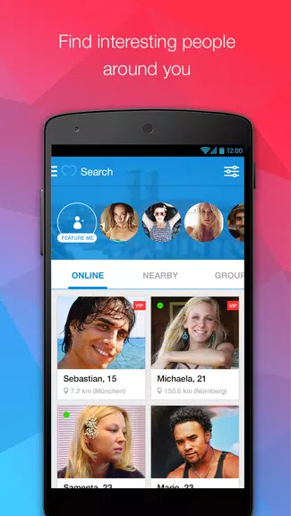 MiuMeet Chat Flirt Dating App Screenshot2