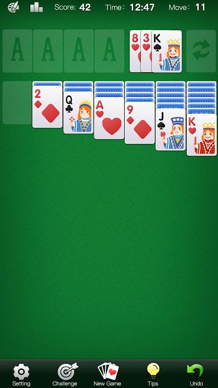 Solitaire Online-the most popular card game Screenshot1