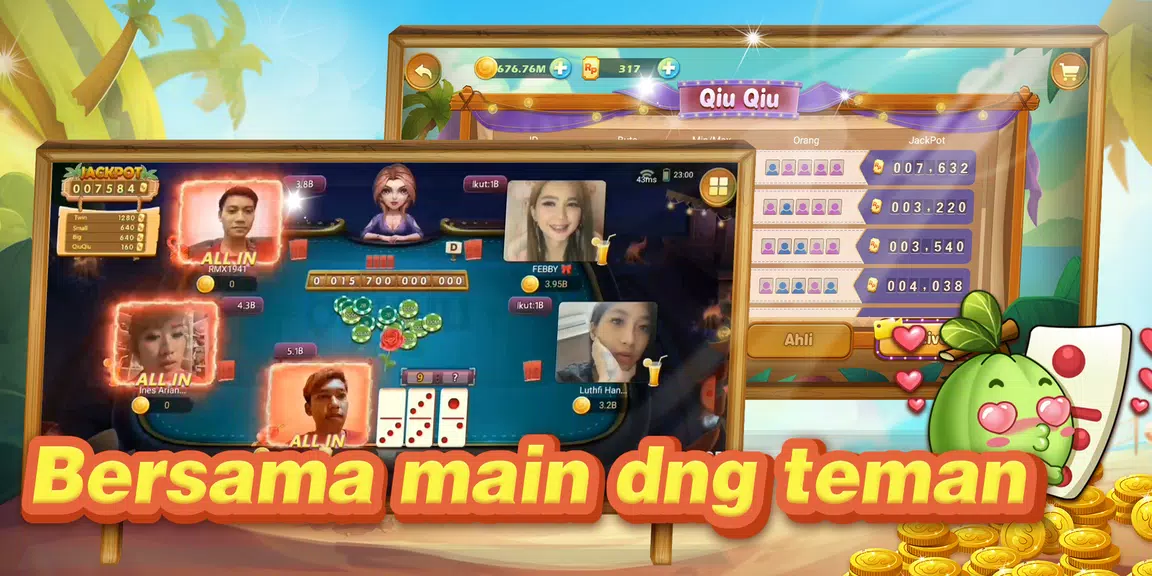 Domino QiuQiu Zumba Screenshot2