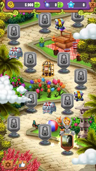 Mahjong Garden Four Seasons Screenshot4