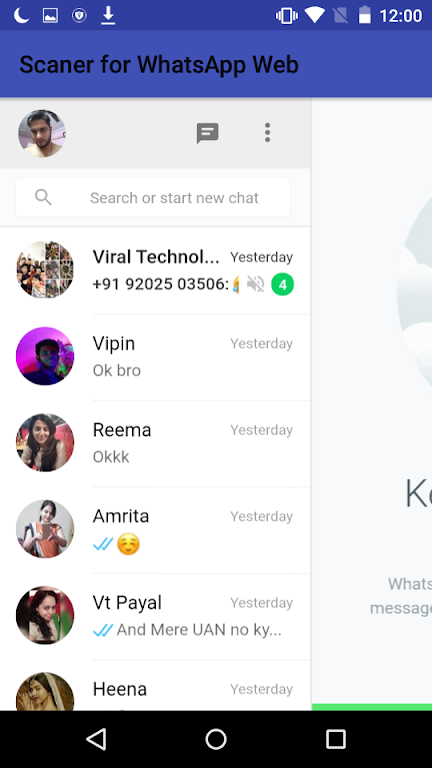 Scaner for WhatsApp Web Screenshot2