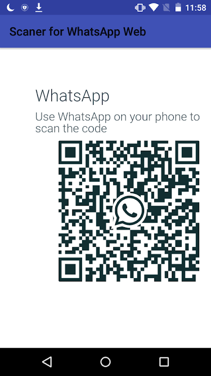 Scaner for WhatsApp Web Screenshot1