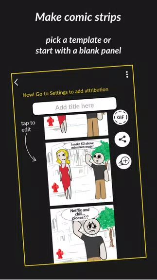 Frameless Comics and Meme Maker Screenshot4