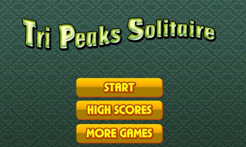 Tri Peaks Solitaire Free Screenshot1