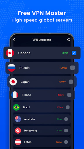 VPN master app - Free vpn turbo and vpn proxy Screenshot2