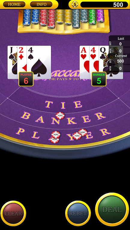 Casino Baccarat Screenshot2