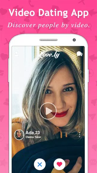 Video Dating App & Free Chat - Love.ly Screenshot1