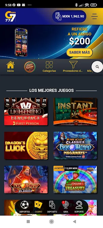 Gana777 Apuestas y Casino Screenshot4