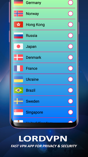 LordVPN – Fast Vpn App For Privacy & Security Screenshot2