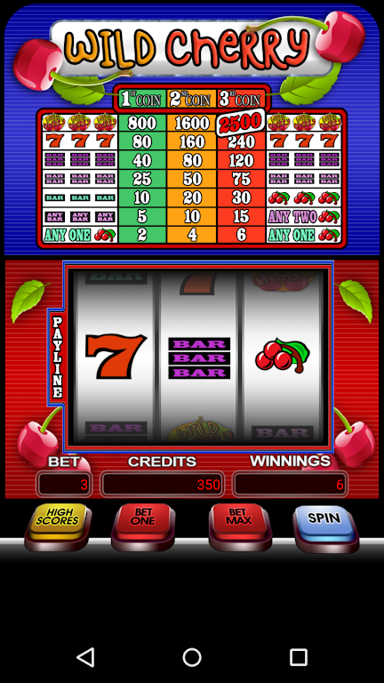 Wild Cherry Slots Free Machine Screenshot2