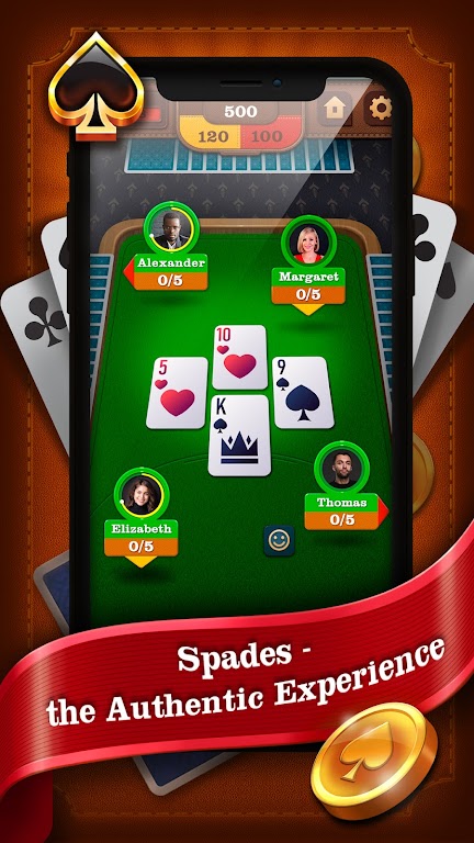 Spades: Play Card Games Online Screenshot1