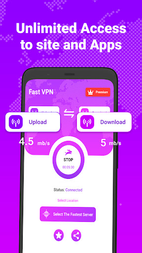 FFF VPN Lite : Ultimate Fast Light Speed Screenshot4