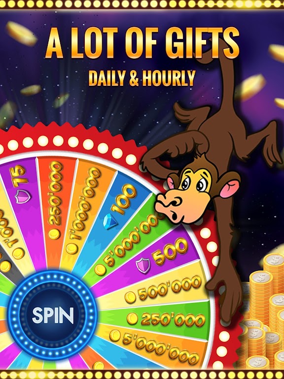 Crazy Monkey Free Slot Machine Screenshot3