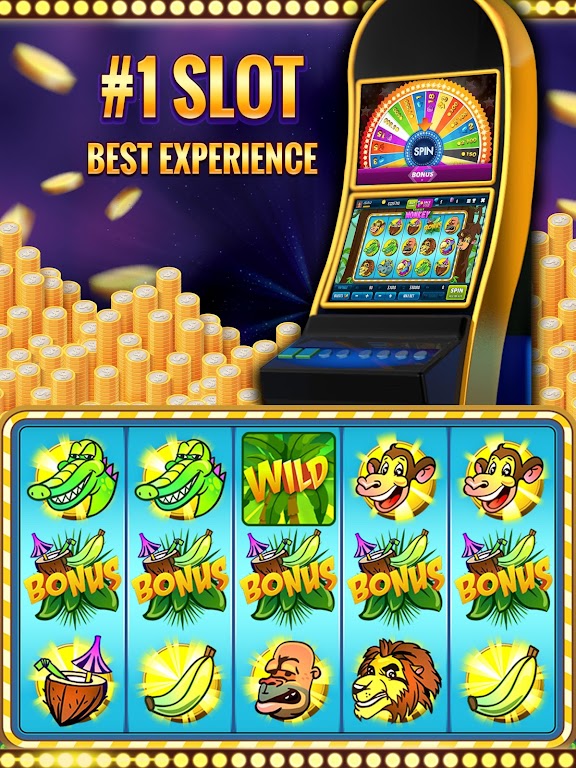 Crazy Monkey Free Slot Machine Screenshot2