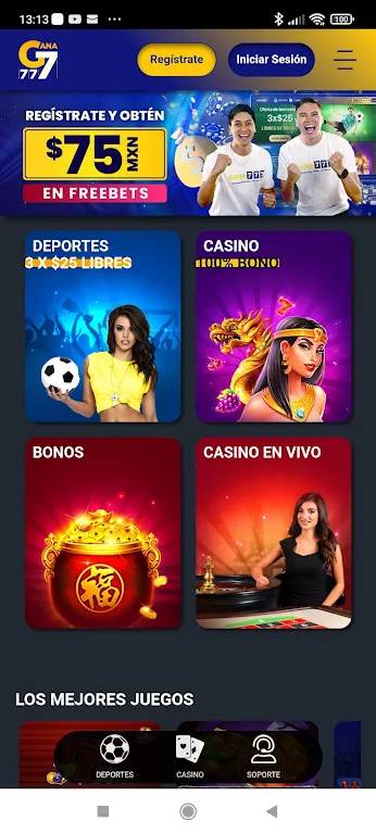 Gana777 Apuestas y Casino Screenshot1