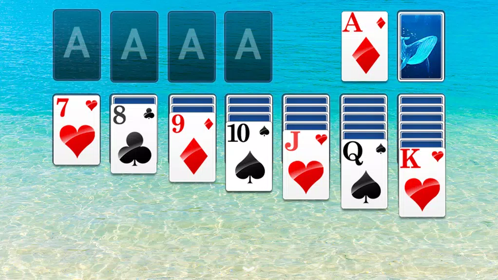 Solitaire Tropical Sea Theme Screenshot3