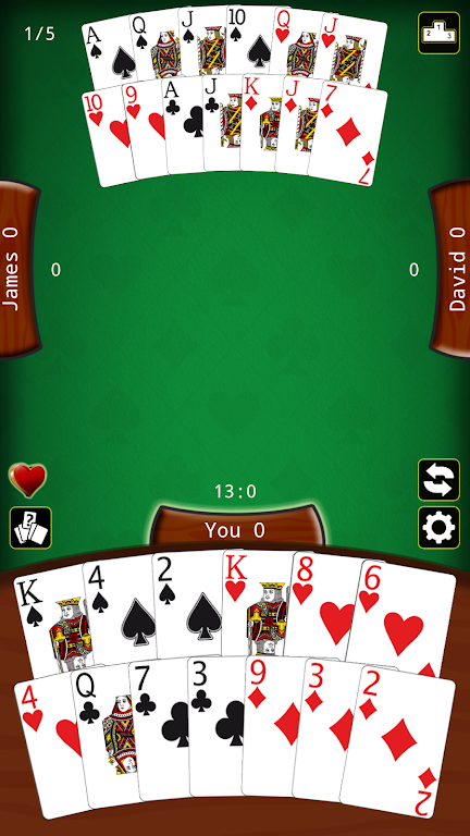 Spades Master - Offline Spades HD Card Game Screenshot4