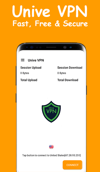 Unive VPN - VPN Free, Fast & Secure Screenshot2