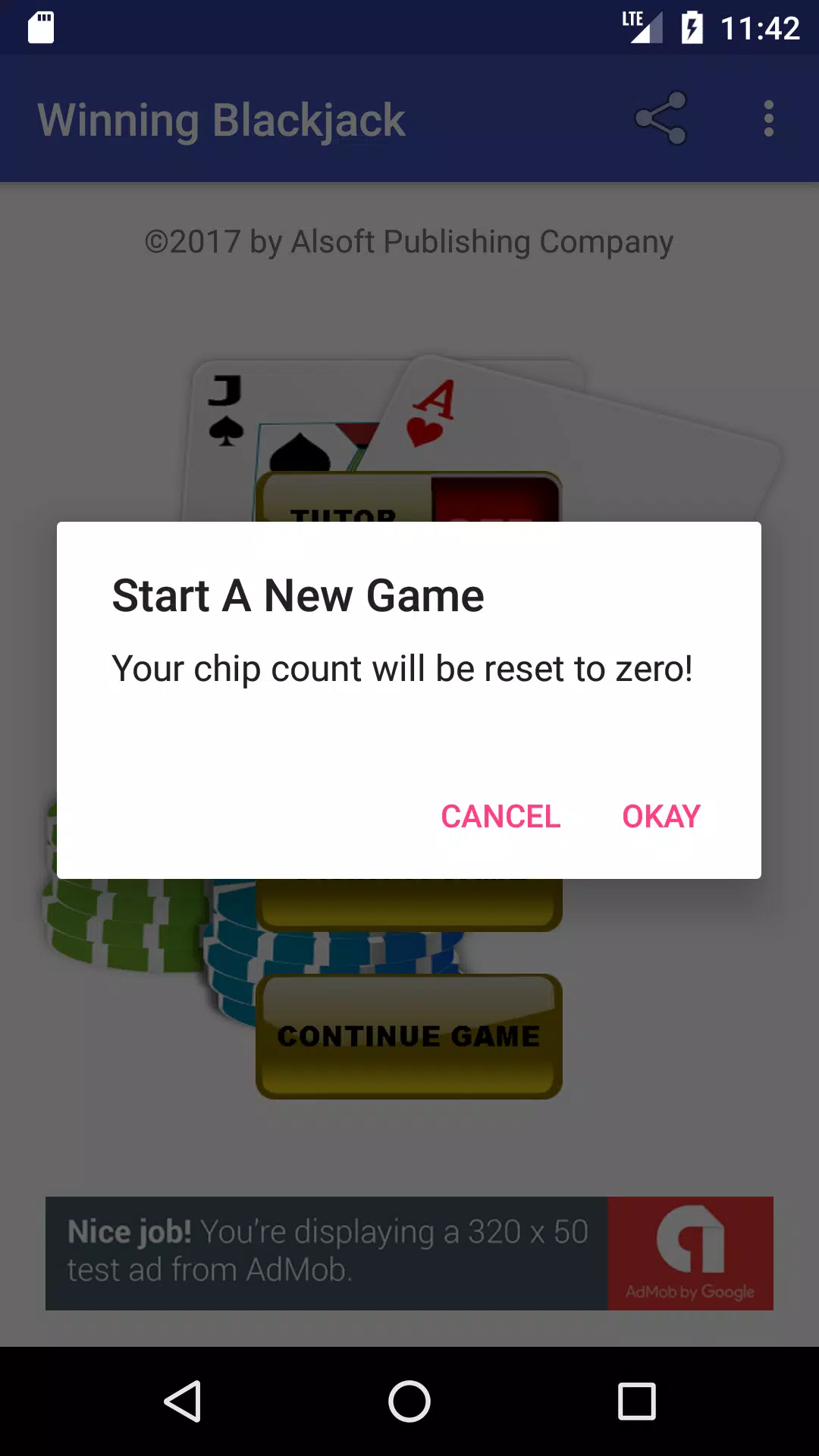 Winning Blackjack Screenshot3