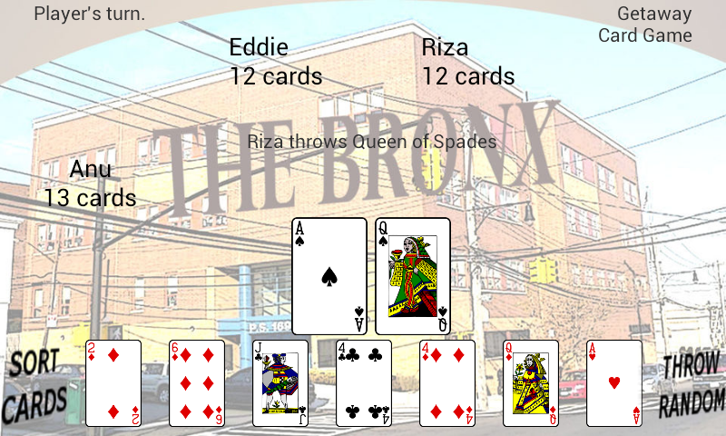 Getaway Card Game Screenshot2