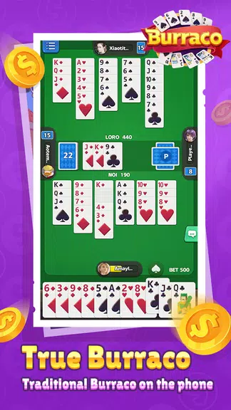 Burraco:Italian card game Screenshot3