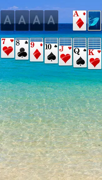 Solitaire Tropical Sea Theme Screenshot1