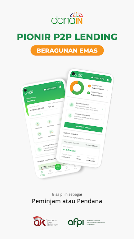 Danain - P2P Lending Beragunan Screenshot1