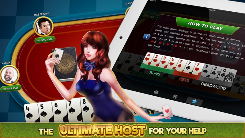 Gin Rummy Classic Card Game Screenshot2