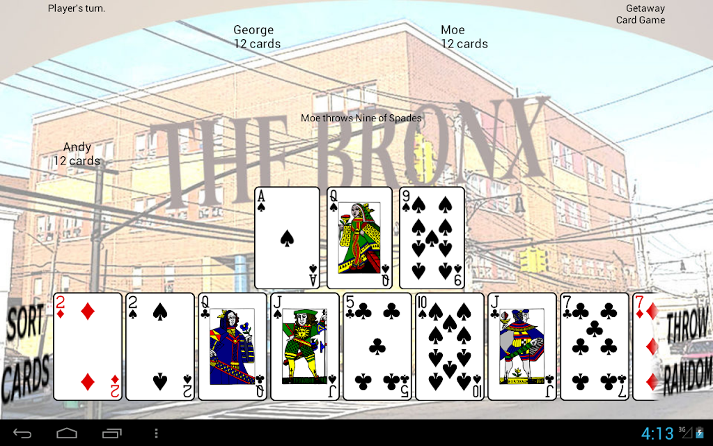 Getaway Card Game Screenshot3