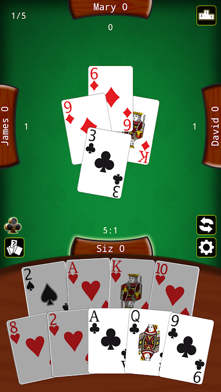 Spades Master - Offline Spades HD Card Game Screenshot2