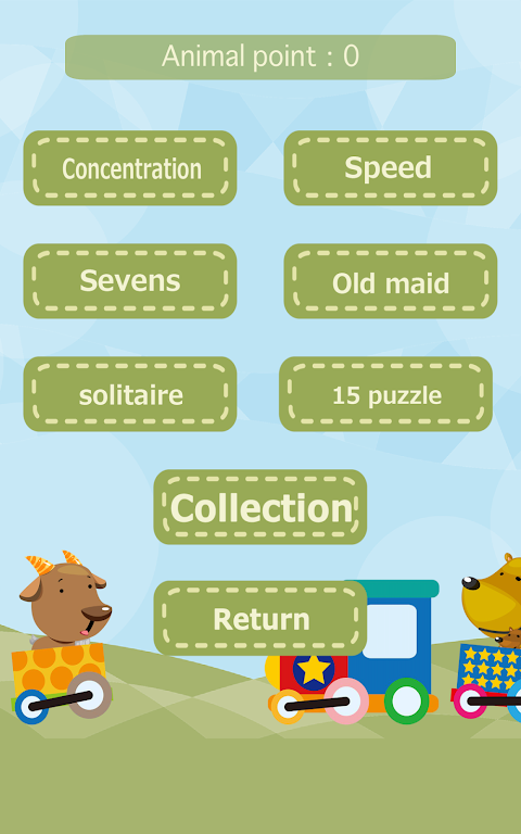 Animal Playing Card Game Screenshot3