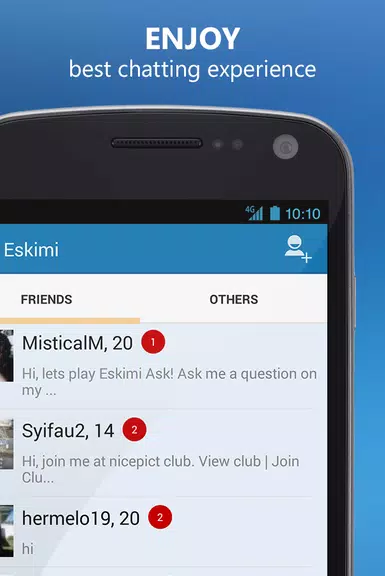 Meet People and Chat: Eskimi Screenshot3