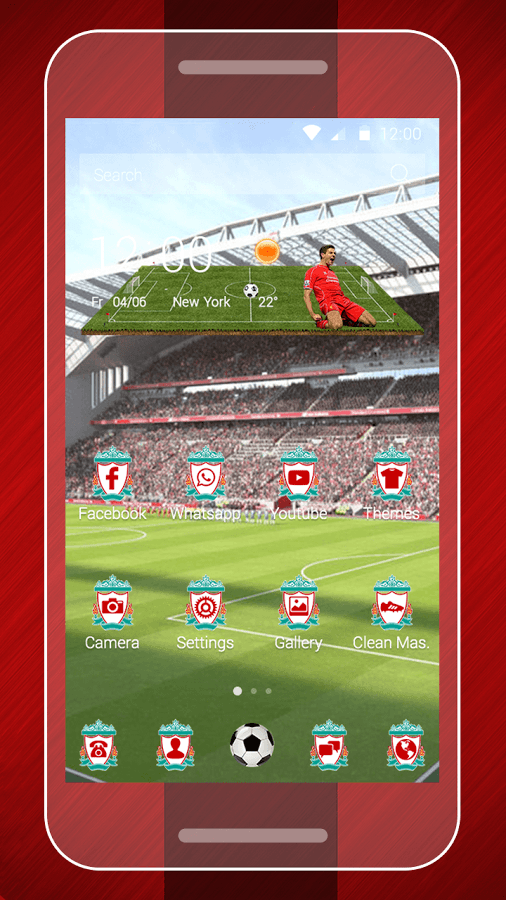 Liverpool Evolution Soccer Theme Screenshot1