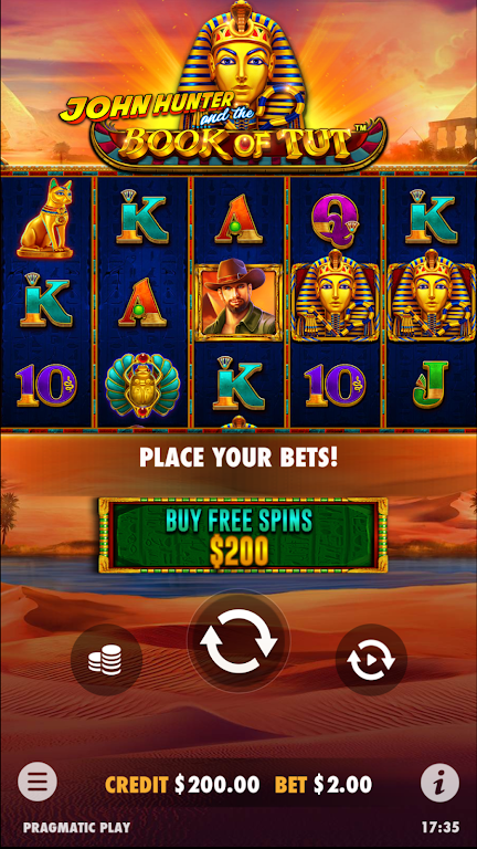 John Hunter & book of Tut Slot Screenshot2