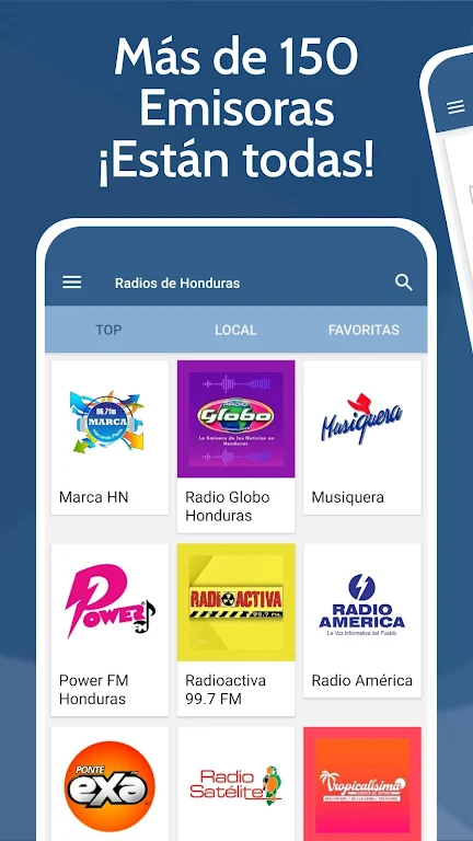 Radios de Honduras FM en Vivo Screenshot2