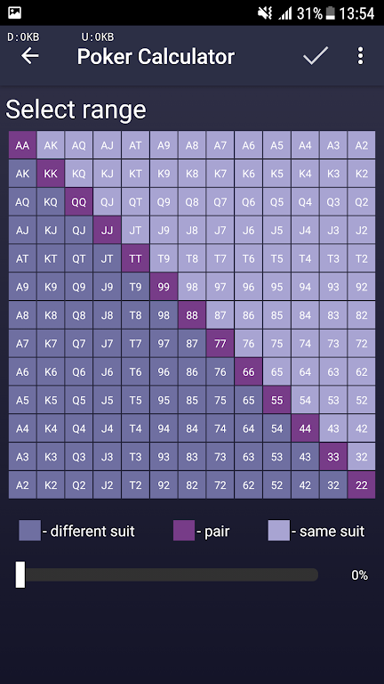 Evenbet Poker Calculator Screenshot3