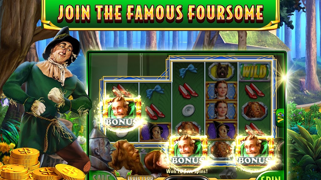 Wizard of Oz Slot Machine Game Screenshot2