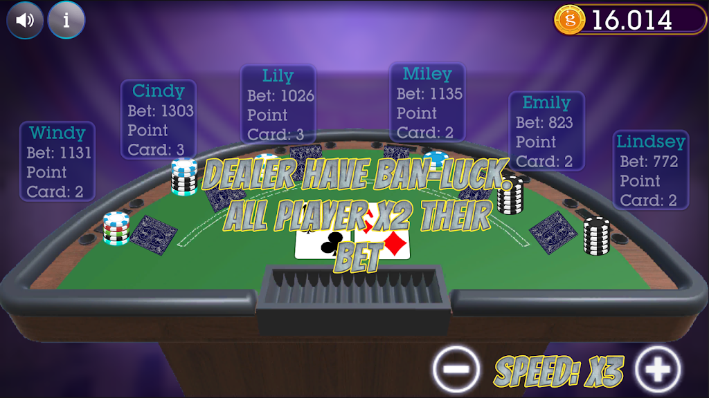 Chinese Blackjack -  Ban Luck Screenshot4